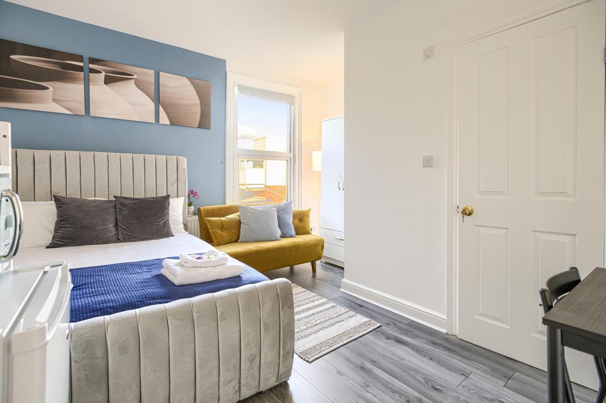 Hackney Central Deluxe Apartment ロンドン 部屋 写真