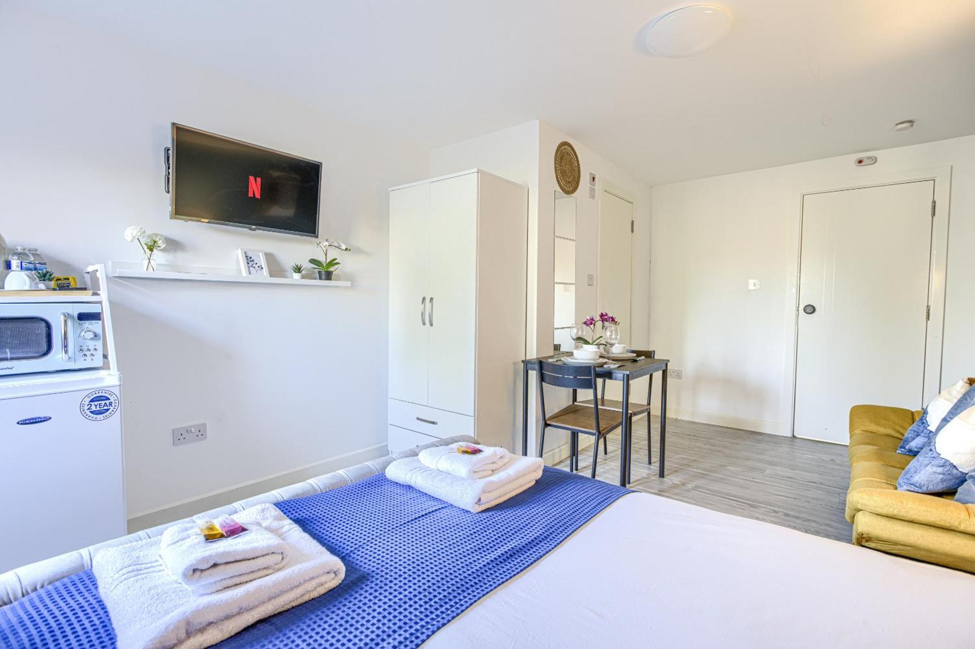 Hackney Central Deluxe Apartment ロンドン 部屋 写真