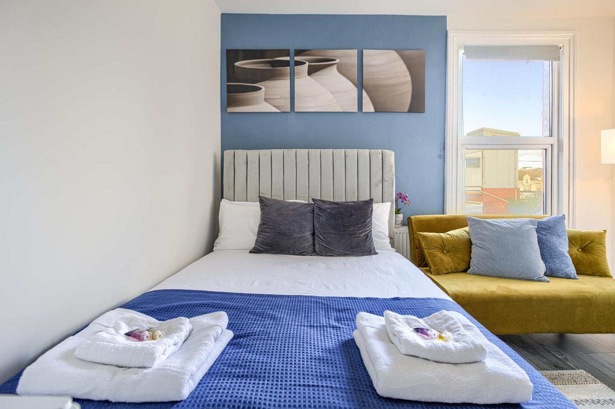 Hackney Central Deluxe Apartment ロンドン 部屋 写真