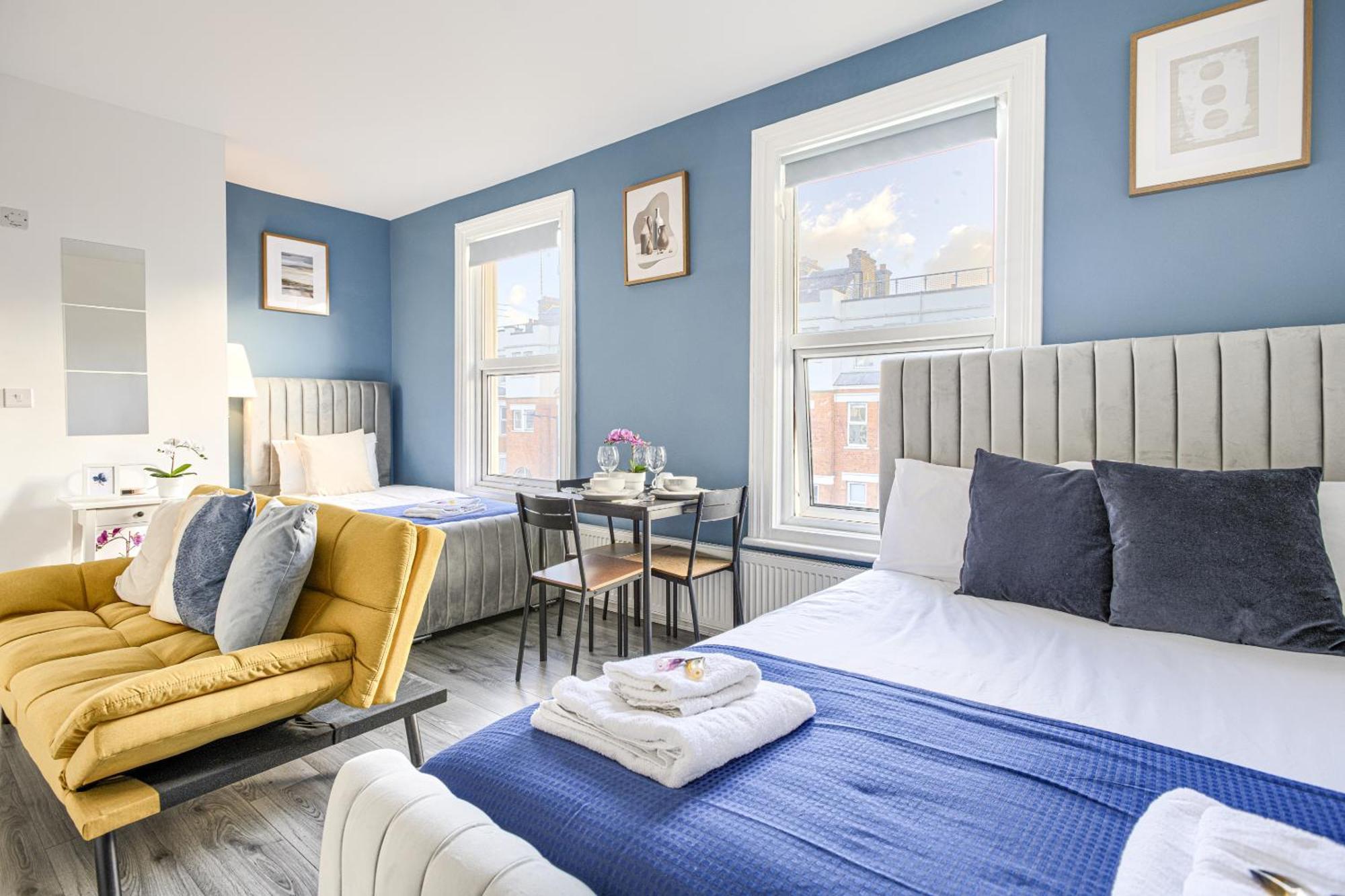 Hackney Central Deluxe Apartment ロンドン 部屋 写真