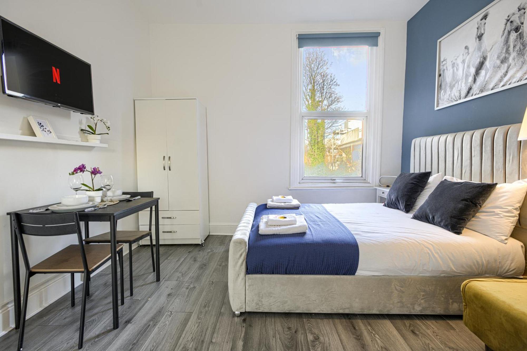 Hackney Central Deluxe Apartment ロンドン 部屋 写真